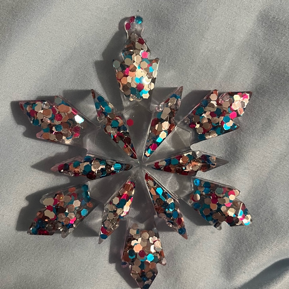 Colorful Snowflake Ornament